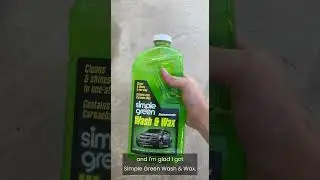 Cleaning Hack: Car Washing
