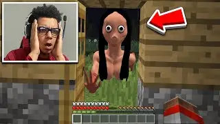 I FOUND MOMO IN MINECRAFT… *SCARY*