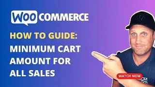 How to set a minimum order amount on WooCommerce - Free Plugin for WooCommerce
