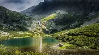 Relax and Unwind Serenity in Spring with Bird Sounds and Waterfall Stream