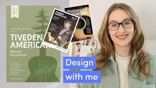 Event Poster Design | Design A Music Poster With Me