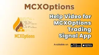 MCXOptions Help Video
