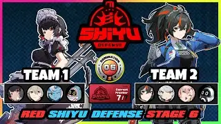 (S RANK) RED SHIYU DEFENSE STAGE 6 | ZENLESS ZONE ZERO