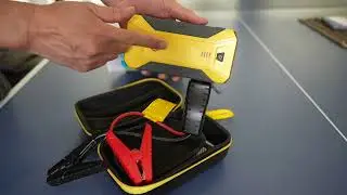 Shell Portable Lithium Jump Starter Unboxing and Review