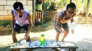 flip the bottle funny game