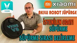XIAOMI ROBOT SUPURGE | VIOMI V3 ODA SECEREK SUPURME | ROBOT SUPURGE SIRAYLA SUPURME EMRI | 2022