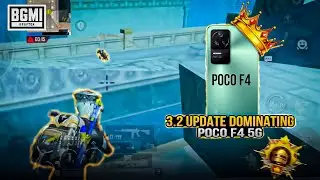 3.3 UPDATE DOMINATING SQUAD 💥POCO F4 SMOOTH + 60FPS PUBG / BGMI TEST 2024⚡