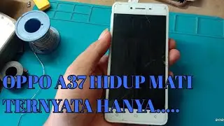 Oppo A37 hidup mati ( restart terus)