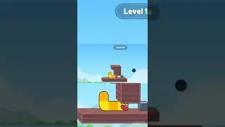 Hungry Worm lvl 14 #funny #shake #hungryworm #shorts
