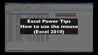 Excel Power Tips: 20 Tricks to help you become a Mouse Power User