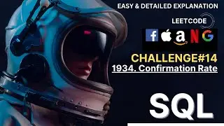 FAANG Task#14 -  Confirmation Rate | LEETCODE |SQL Challenge| Tuitions Tonight