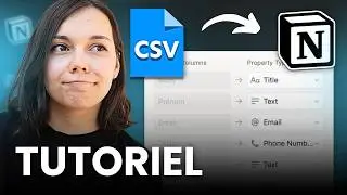 Import a CSV into Notion easily 🛠️ (Tutorial 2025)