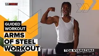 20 Minute Arms of Steel Workout For Bigger Biceps & Triceps From Home