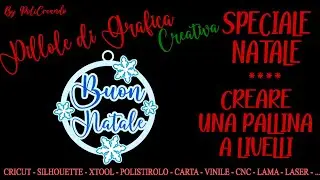 SPECIALE NATALE: PALLINA A LIVELLI con INKSCAPE