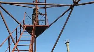Посвящение в сталкеры (подъём на наблюдательный пост)