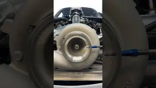 This is how we spool a 98mm turbo. #racing #turbo