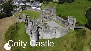 Coity Castle by Drone - Bridgend