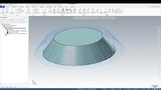 Tutorial MasterCam 2019: Taper angle on Contour 2d