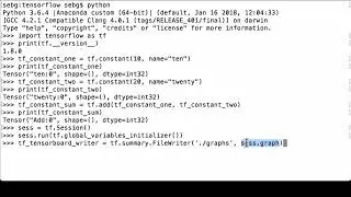 Create TensorFlow Summary File Writer For TensorBoard - TensorFlow Tutorial