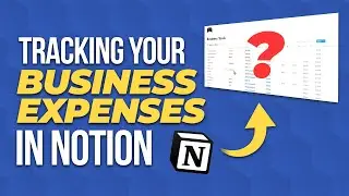 Tracking Your Business Expenses in Notion - Financial Business Tools