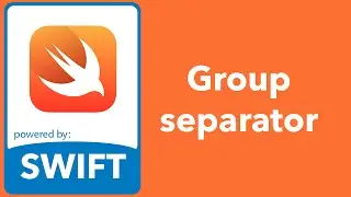 Swift - Add group separator for integers