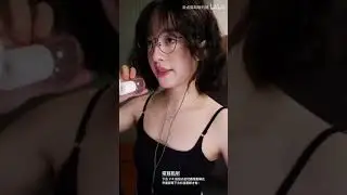 ASMR 抖音欢欢无美颜双视角沉浸式助眠陪伴360°VR全景直播20241004