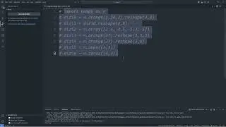 Howto comment and uncomment block of python codes in visual studio code