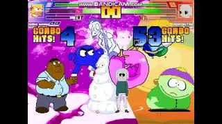 MUGEN Battle: Team Homer Vs Team Oscar Peltzer