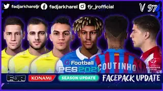 PES 2021 - UPDATE FACE V97 | SIDER VERSION & CPK VERSION BY FJR