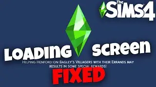 How To Fix Sims 4 STUCK on LOADING SCREEN & taking FOREVER to load (100% works)