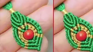 How to make a paracord earring #paracordknots  #macrametutorial #paracordtutorials #secrethacks