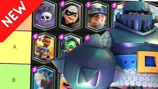 *NEW* Ranking EVERY Clash Royale Card AFTER Balance Changes!