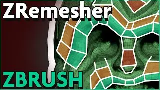 Zremesher Basics Zbrush!