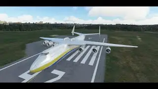 Antonov AN 225 with Ghost of Kyiv