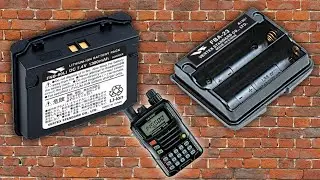 Бокс для радиостанций Yaesu VX-5R / VX-6R / VX-7R под аккумуляторы 18500 на 3D принтере