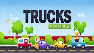 Trucks by Duck Duck Moose - CARWASH, TOW TRUCK, GARBAGE & RECYCLING, BULLDOZER & DUMP TRUCK