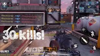 DOMINATING DOMINATION - 30 kills | Nonstop action in Meltdown | Call of Duty Mobile Gameplay