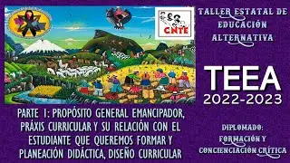 TEEA 2022-2023, SESIÓN 3, ETAPA REGIONAL, 18 AGOSTO 2022, PARTE 1, TEMA 1 a 3: "PRÁCTICA DOCENTE"