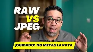 RAW vs JPG explicado fácil para principiantes