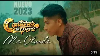 CANTARES DEL PERU / Me Olvide / OFICIAL 2023 Yelux Studios