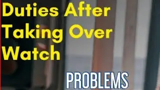 Problems during engine room watch Part 4