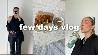 few days vlog | life update chit chat, current books & cutting my hair