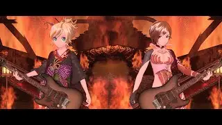 |Vocaloid| Music of Heaven (Tengaku) - Kagamine Rin & MEIKO (HQ WIDESCREEN)