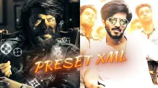 Dq & Mammootty 💥☠️ Badass Edit Alightmotion Preset Xml