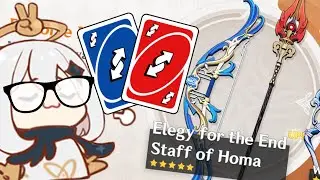 I SCAMMED THE WEAPON BANNER?! (Staff of Homa Summons) | Genshin Impact