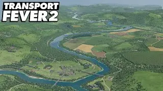 Transport Fever 2 [Mapvorstellung] Wunderschöne Flusslandschaft | Collabria