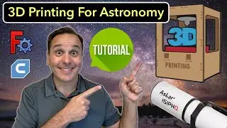 Design & Build Your Own Custom Astronomical Accessories #3dmodeling  #3dprinting #tutorial