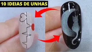 VEJA Top 15 ideias de UNHAS DECORADAS Lindas para você Fazer Ainda Hoje passo a passo.