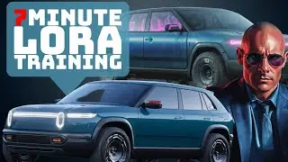 Create AI images of ANYTHING in 7 minutes! LoRA Training