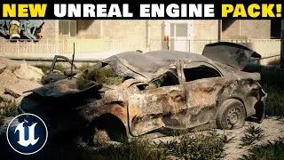 Crashed Car Models for UNREAL ENGINE